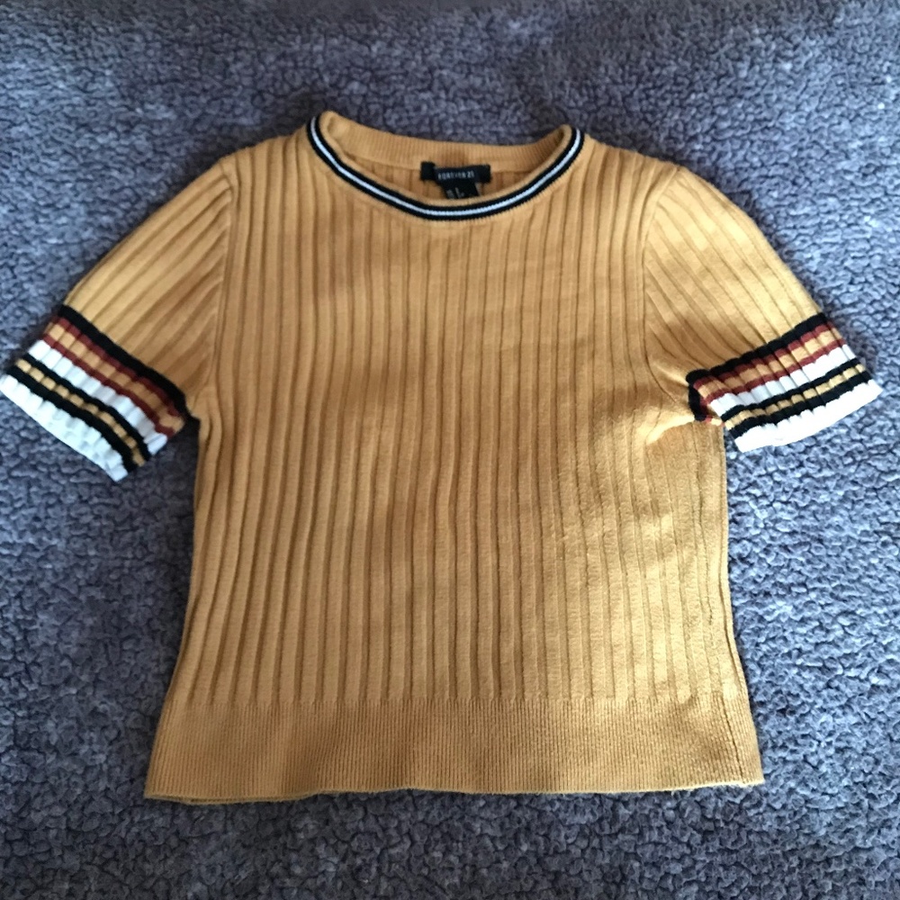 Forever 21 rib caged top